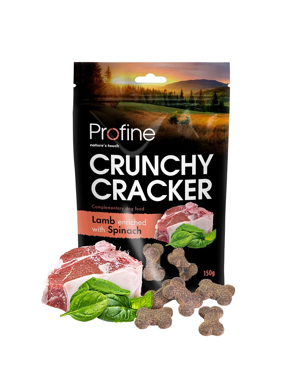 Profine Crunchy Cracker, Smaak: Lamb &amp; Spinach