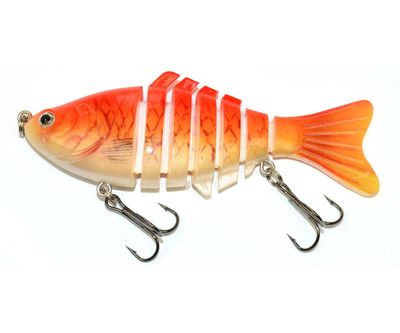 LFT Nature 7 Sections Swimbait 10cm. 15gr