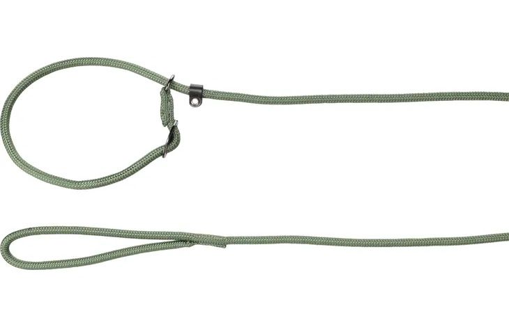 Anti-trek looplijn Aiden Kaki, Afmeting: 130cm L x 0.6cm B x 0.6cm H - ∅ 0.6cm