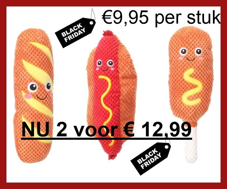 Black Friday deal Fofa Baguette &amp; Hotdog &amp; Kippenbout Oranje