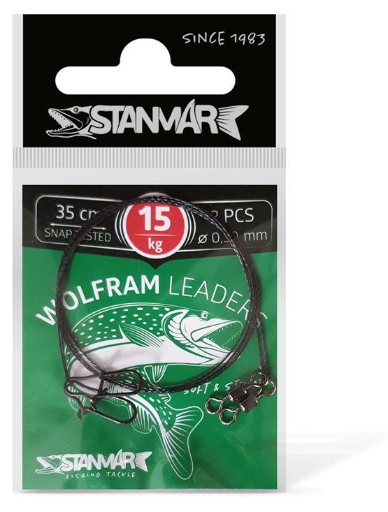 Onderlijnen Stanmar, Afmeting: 2st 35cm 15kg