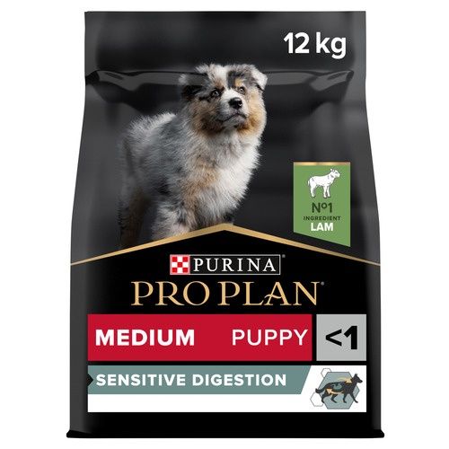 Dog Puppy Medium Breed Sensitive Digestion 12 kg Lam