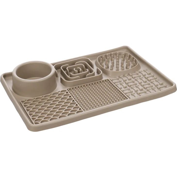 Likmat Pengu Rechthoekig Taupe