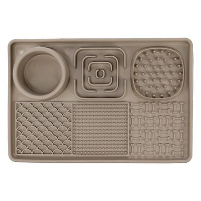 Likmat Pengu Rechthoekig Taupe