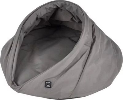 Warmtemat voor katten of kleine honden verwarmbaar.  Grijs-54x35 cm
