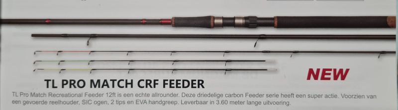 TL PRO Match CRF Feeder 360 + 3tip