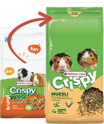 Versele-Laga Crispy Muesli Guinea Pigs  9 kg
