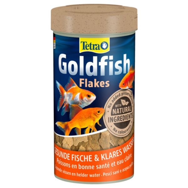 Visvoer goldfish vlokken 250 ml