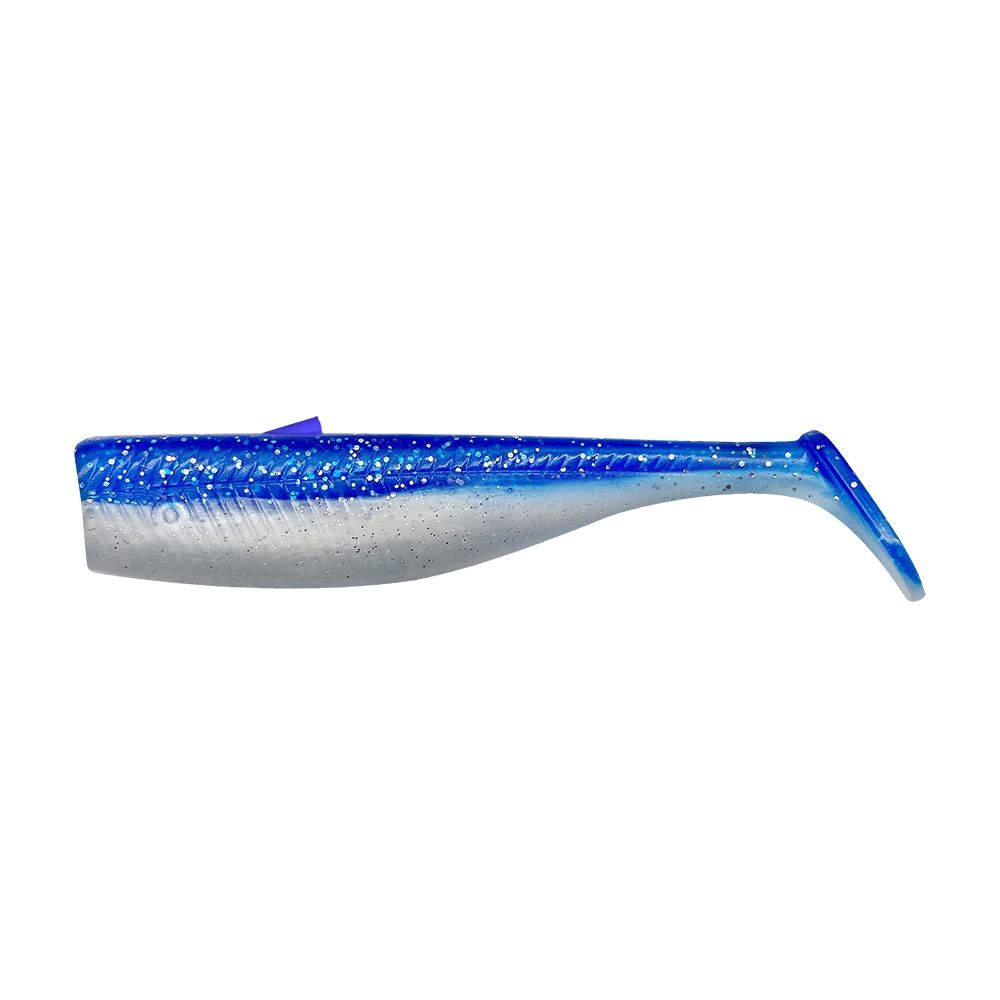 Savage minnow WL tail100 -10CM- 10G- blue pearl 5ST