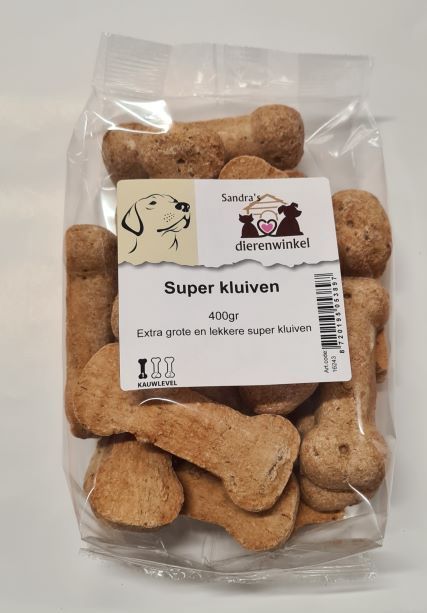 Super kluiven 500gr, Gewicht: 500gr