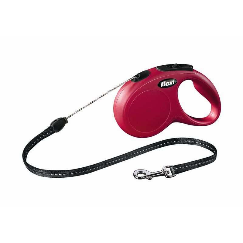FLEXI - NEW CLASSIC CORD S - 5 M ROOD