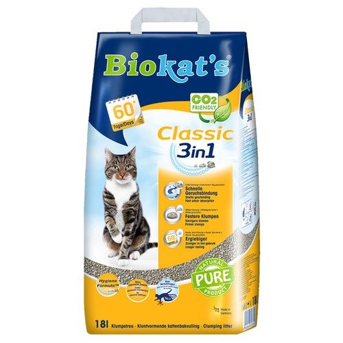 Biokat's - Classic 3in1 18L, Hoeveelheid: 18 Liter