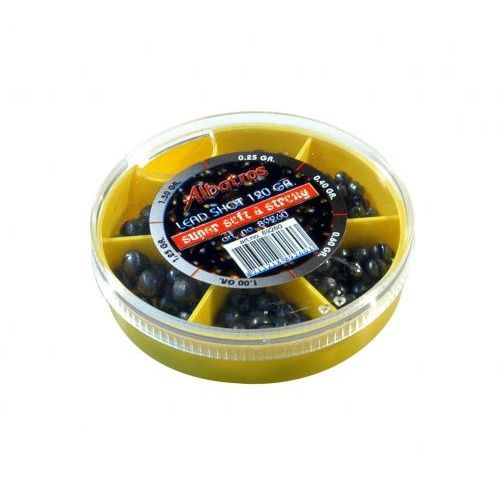 Loodhageldoosje 6 vaks, Gewicht: 120 gr middel