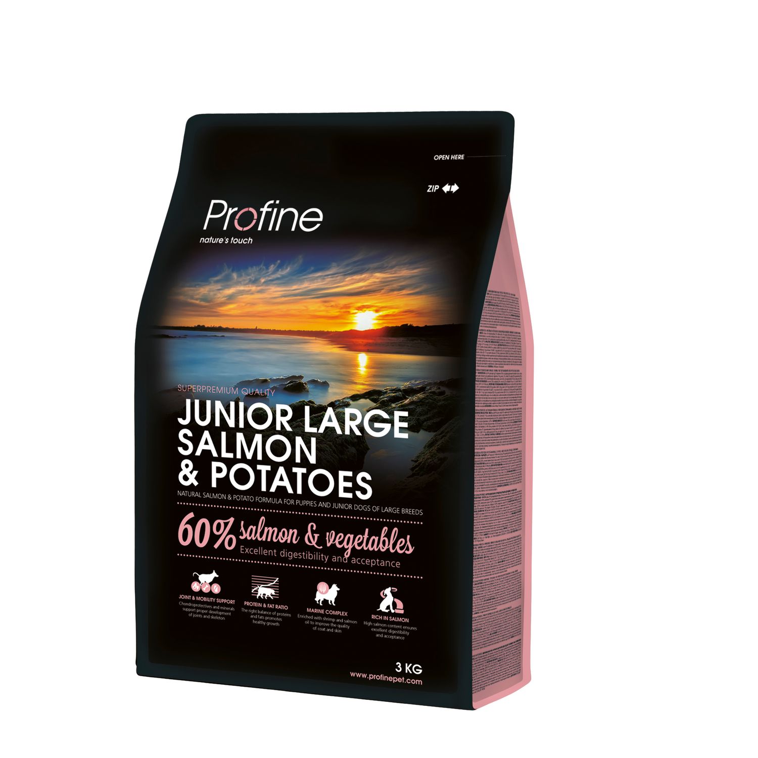 Profine Junior Large Breed Zalm 3kg