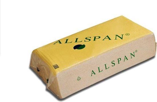 Allspan houtzvezel 22kg, Gewicht: 22 kilo