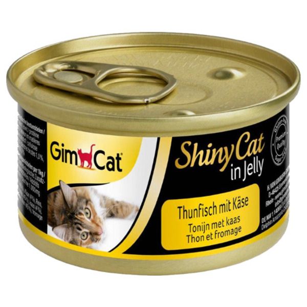 GimCat in Jelly 70gr, Smaak: Tonijn en kaas