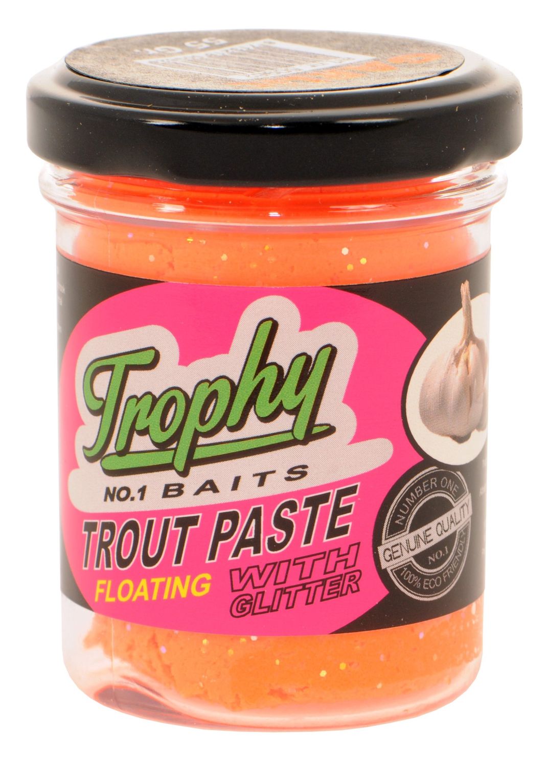 Trophy Baits forellendeeg, Kleur: Orange