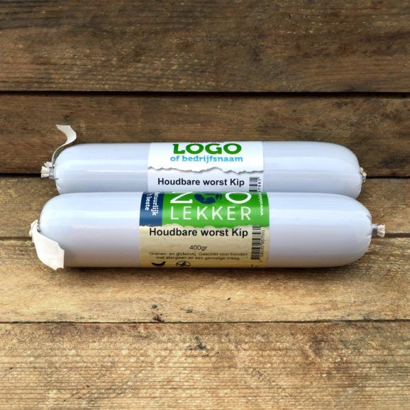 Houdbare worst Kip, Gewicht: 800gr