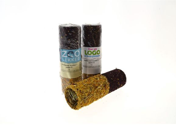 Hooitunnel kruiden + zaden, Afmeting: Maat S: ca. 19cm, Ø 5cm