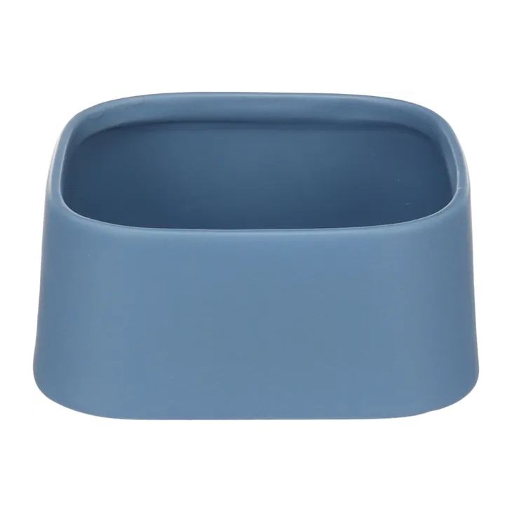 Eet- en drinkpot Zara Vierkant, Colour: Blauw