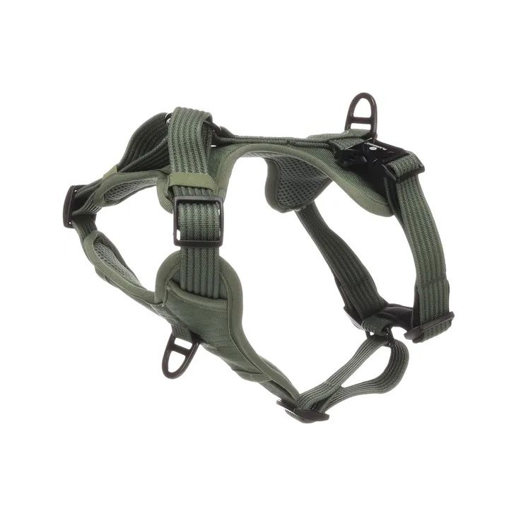 Harnas Cami Groen, Afmeting: M | A:38-61cm B:45-70cm x 25mm x 2mm