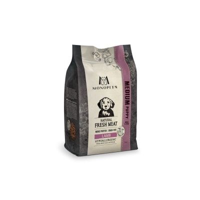 Monopets Fresh Meat adult medium 2kg, Smaak: Puppy lamb