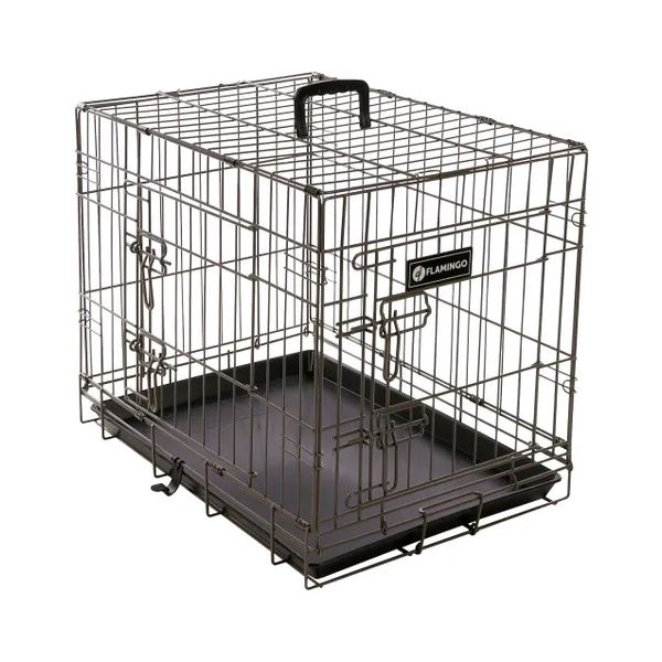 Draadkooi Ebo Taupe, Afmeting: M | A:77cm B:47cm C:55cm