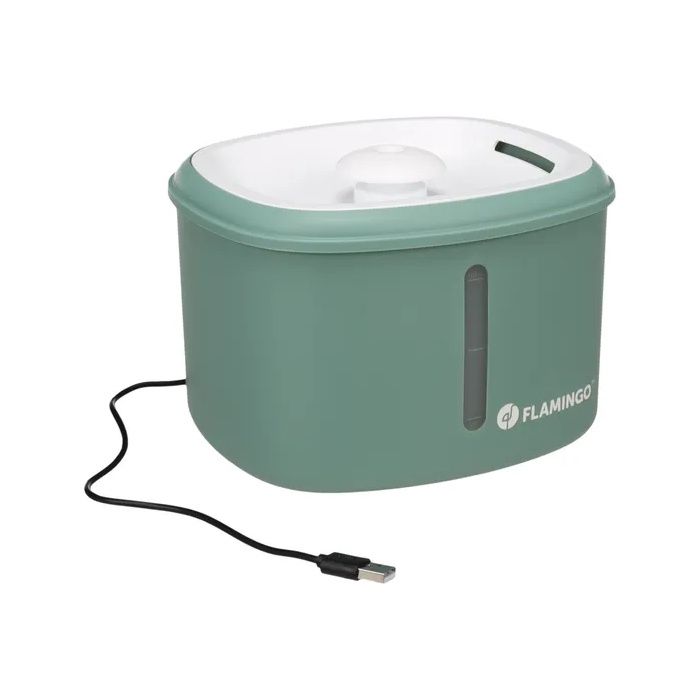 Drinkfontein Finto 2.5 Liter, Colour: Groen