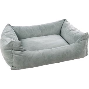 Mand celeste rechthoek + rits, Afmeting: 65 x 50 x 20 cm, Kleur: Mintgroen