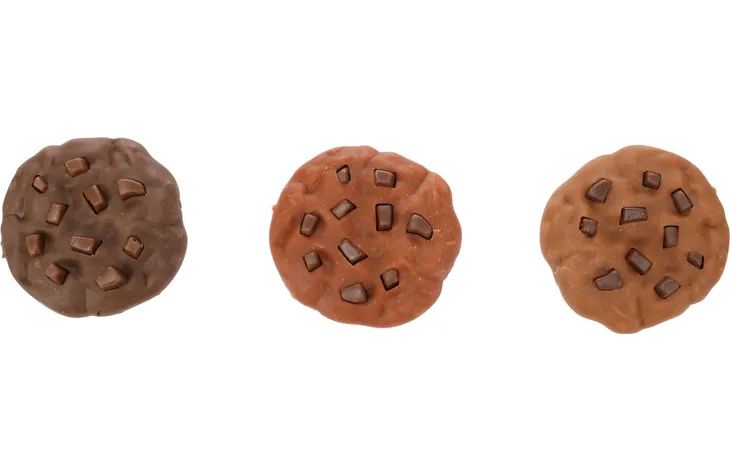 Snack Goodys Koekje met kip Meerkleurig, Afmeting: Rond koekje S