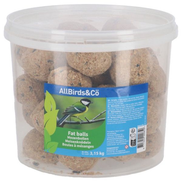 Mezenbol zonder net 90 g 35 stuks