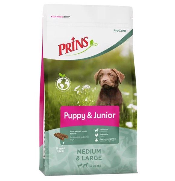 Prins Puppy &amp; Junior 12 kg Gevogelte
