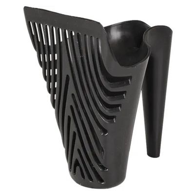 Kattenbakschep 2 Cup Zwart