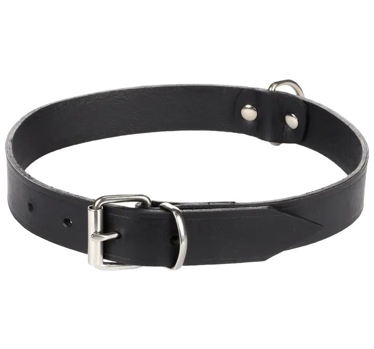 Halsband Seattle Zwart XL | 46-54cm x 25mm x 5mm
