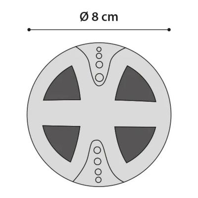 Puppy Loekie Tennisbal met bal Turkoois