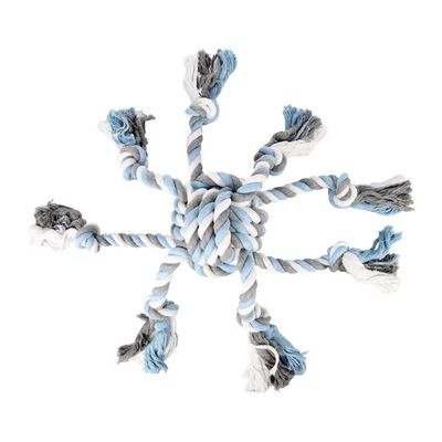 Jim Knoopbal Octopus Blauw 1