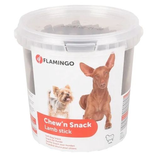 Chew'n Snack Stok met lam Bruin