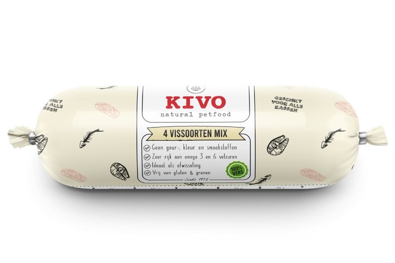 Kivo 4 vissoorten 500gr (diepvries)