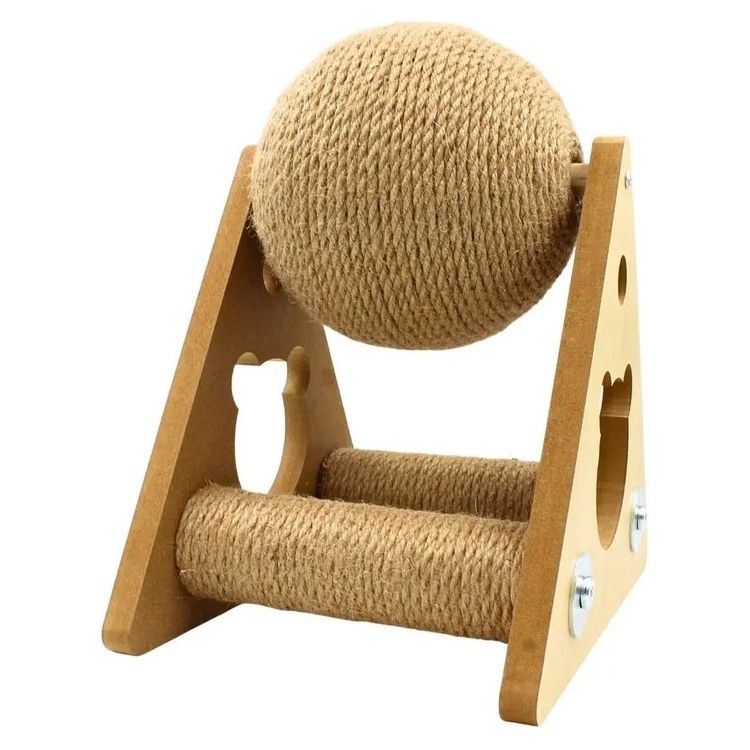 Kattenkrab Bal op Standaard - 23 x 23 x 20 cm