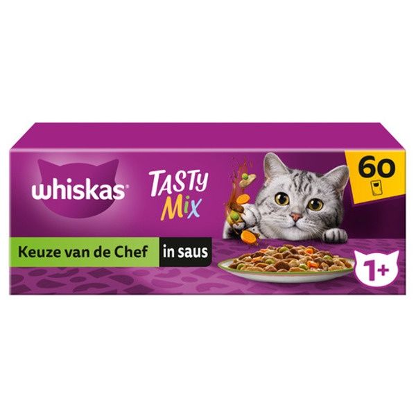 Tasty Mix Keuze van de Chef in saus 60x85 g