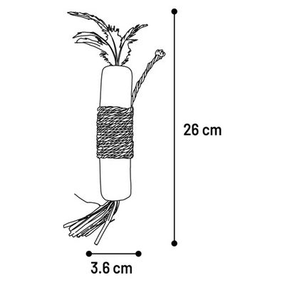 Katti Staaf met touw Groen