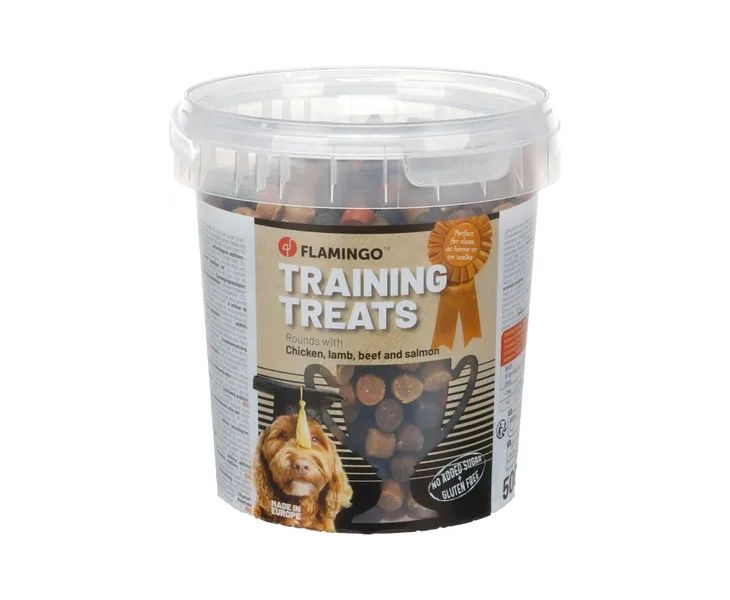 Trainingssnack Rondjes met kip &amp; lam &amp; rund &amp; zalm