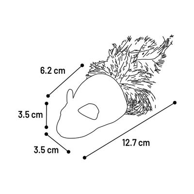 Speelgoed Katti Muis Groen