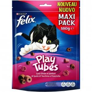 Felix play tubes kalkoen&amp;ham 180gr