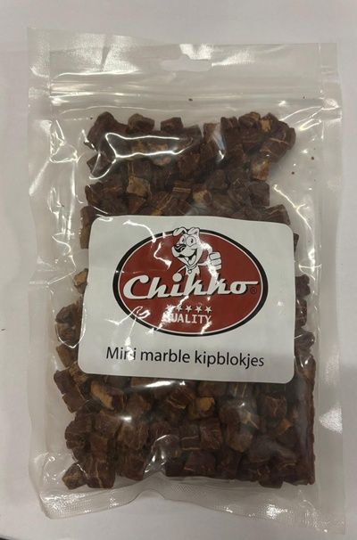 Mini marble kipblokjes 300 gram