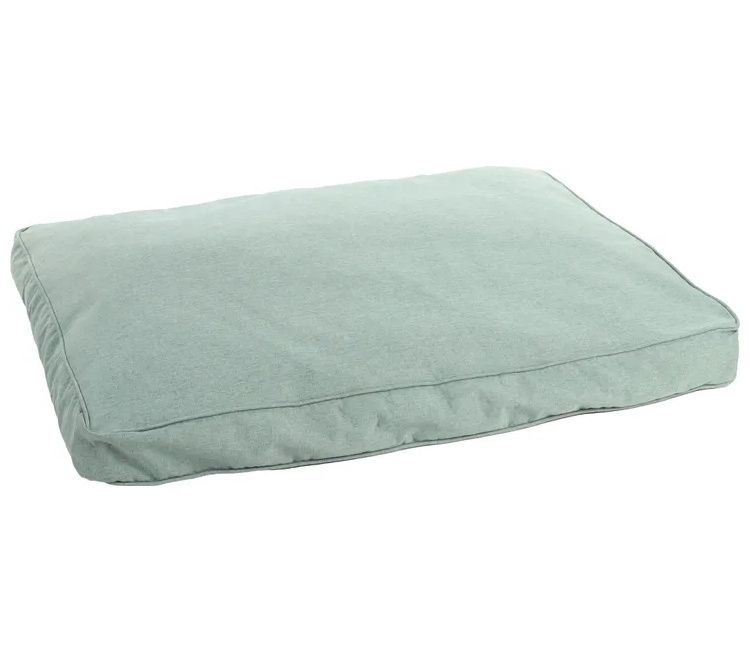 Kussen Geneve Rechthoekig, Afmeting: A:100cm B:70cm C:12cm, Kleur: Lichtgroen