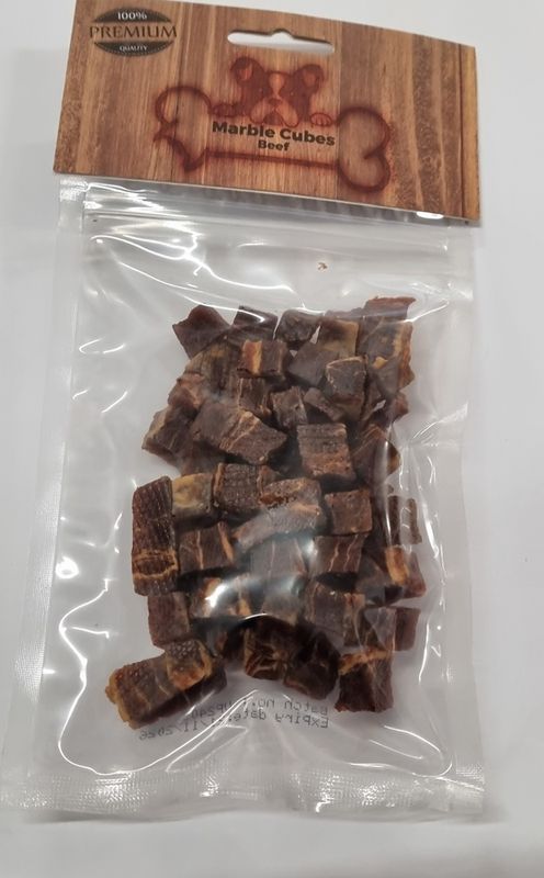 Marble cubes rund 100gram