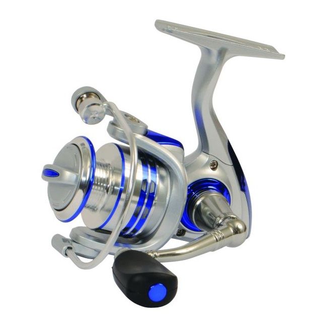 Albatros streetfishing hengel zwart  + molen  TINY 1000FD