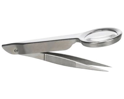 Pincet Lookie met vergrootglas