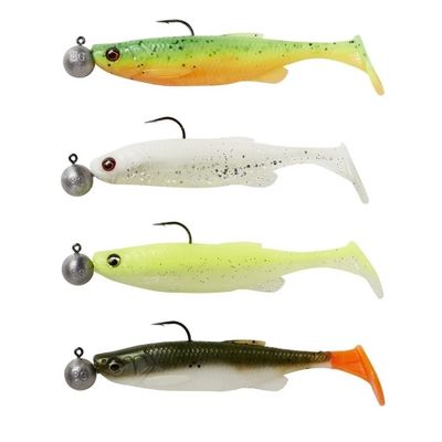 Savage Gear Fat Minnow T-Tail RTF 9cm 7g Sinking Darkwater Mix
